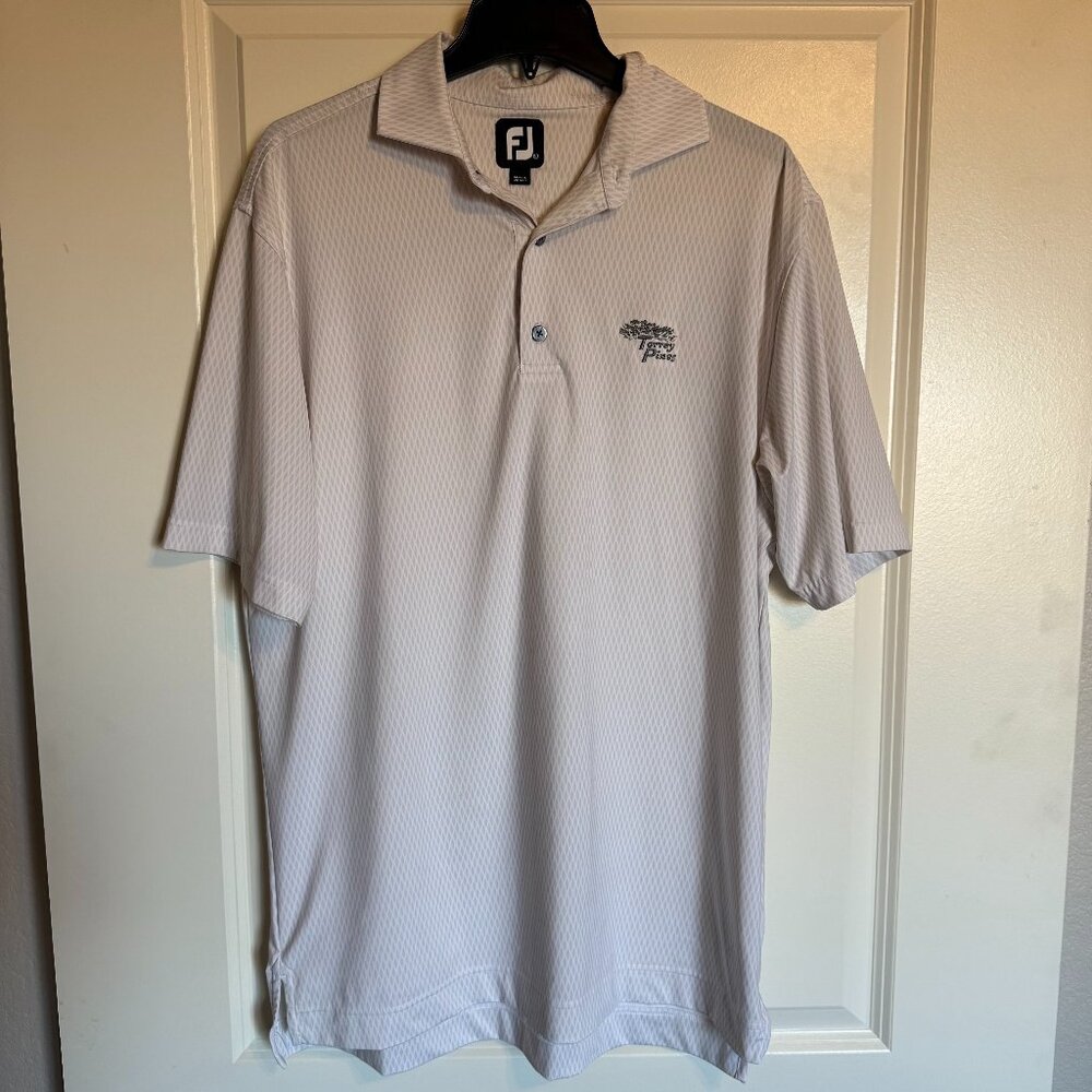 FootJoy Men’s Golf Polo – Torrey Pines Embroidery – Size Medium